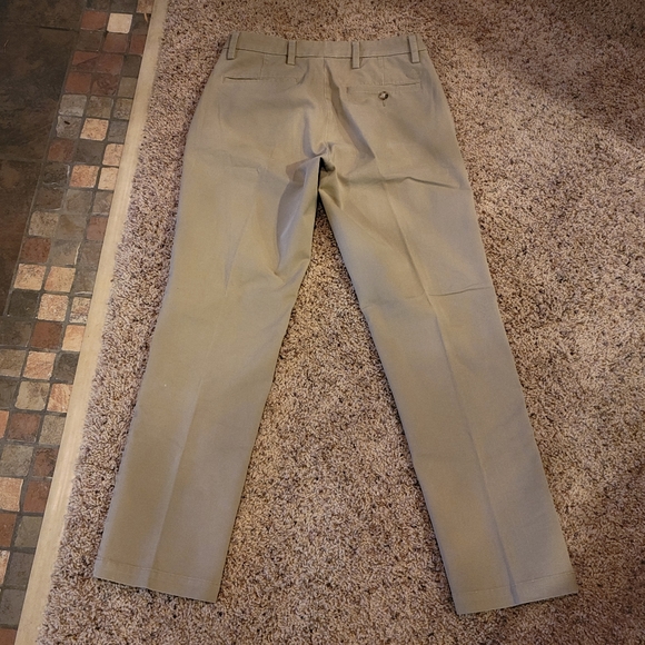 Dockers Slim Tapered Khaki Pants 30 Waist Tan - Picture 4 of 8